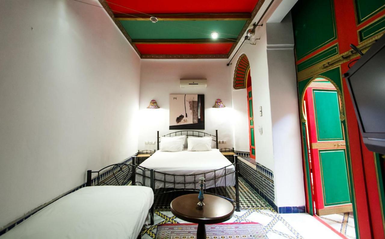Riad Haj Palace & Spa Fes Exterior photo A room at the hotel